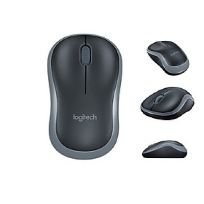 Chuột không dây Logitech B175 - Kết nối USB Receiver - Hàng Chính Hãng