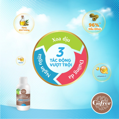 Kem Chống Hăm Gifrer Pháp Liniment Oléo Calcaire 100ml