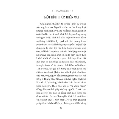 Sách - Kỷ Luật Khắc Kỷ