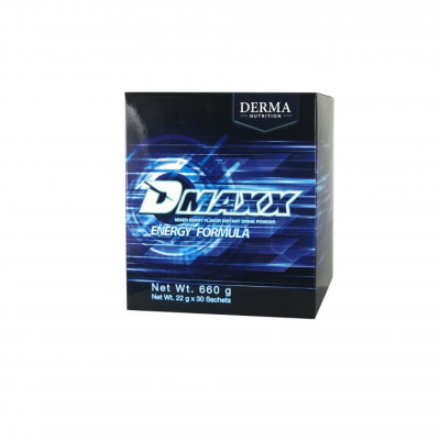 DMAXX thức uống bổ sung vitamin năng lượng có đường DAMODE 19 gói dùng thử màu xanh