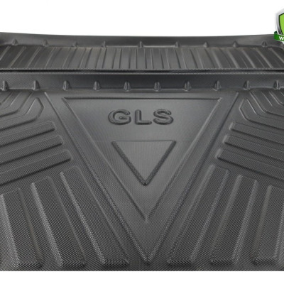 Thảm lót cốp xe ô tô qd Mercedes GLS 2015 - 2019 nhãn hiệu Macsim chất liệu TPV cao cấp màu đen