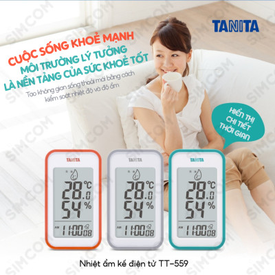 Nhiệt ẩm kế điện tử Tanita TT559 chính hãng nhật,Nhiệt ẩm kế cơ,Nhiệt ẩm kế điện tử,Nhiệt ẩm kế nhật,Nhiệt ẩm kế chính xác,Nhiệt ẩm kế phòng,Nhiệt ẩm kế trong phòng cho trẻ sơ sinh,Nhiệt ẩm kế treo tường,Nhiệt ẩm kế đo độ ẩm, Nhiệt ẩm kế tanita, Nhiệt ẩm 
