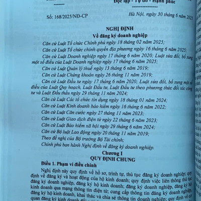 Luật doanh nghiệp (sửa đổi, bổ sung) hệ thống các văn bản quy định, hướng dẫn chi tiết thi hành
