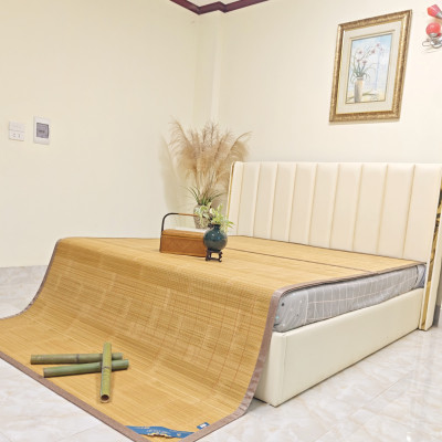 Chiếu tăm H&T 1.6 x 2m(Cây thẳng )- Màu vàng Tự Nhiên - Hàng chính hãng H&T - Sản xuất 100% tại Việt Nam