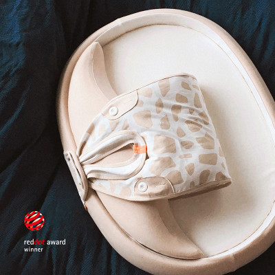 Nệm trẻ sơ sinh KOKONANNY Zigzac Natural