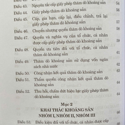 Luật Địa Chất và Khoáng Sản năm 2024
