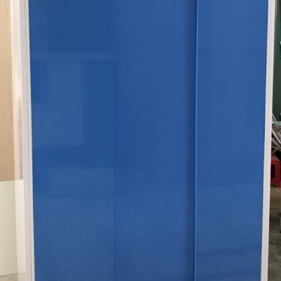 Tủ áo mở lùa 1m2 x 1m8 x 48 cm (xanh)