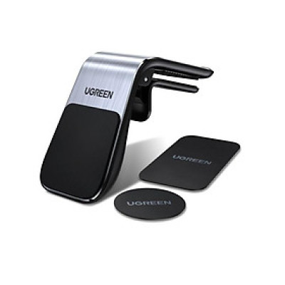 Ugreen UG80712LP290TK Màu Đen bằng nhôm Giá đỡ từ tính điện thoại trên ô tô - HÀNG CHÍNH HÃNG