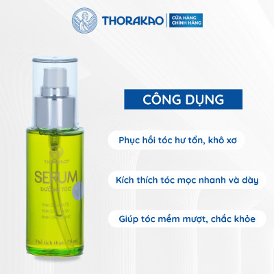 Serum Dưỡng Tóc Tinh Chất Dừa Bưởi Olive Giảm Rụng Giúp Tóc Suôn Mượt 75ML