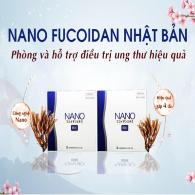 Fucoidan Nano 30 gói - Phòng và hỗ trợ điều trị ung thư