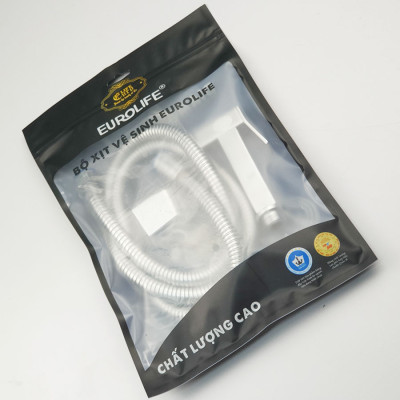 Bộ vòi xịt vệ sinh bằng Đồng, Eurolife EL-X03 (Trắng bạc)