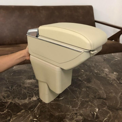 Hộp tỳ tay dành cho ô tô Hyundai Accent 2011-2015, Hyundai Kona 2018-2020 và Hyundai Verna tích hợp 7 cổng USB: Mã DUSBV -Hàng Chính Hãng