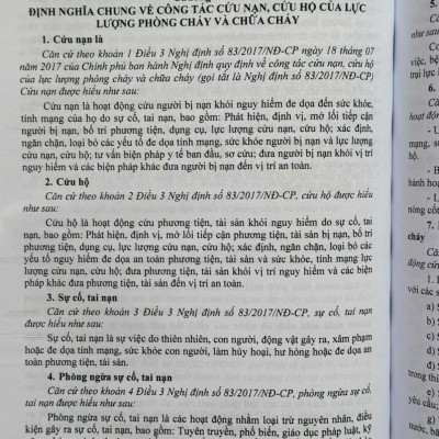 Sách Pháp Luật Về Phòng Cháy Và Chữa Cháy – Danh Mục Cơ Sở Thuộc Diện Quản Lý Về Phòng Cháy Và Chữa Cháy (V2519T)