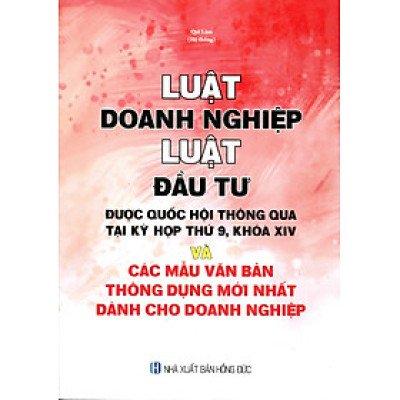 Luật Doanh Nghiệp Sửa Đổi - Luật Đầu Tư Luật Quản Lý Và Sử Dụng Vốn Nhà Nước