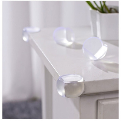 Set 12 miếng silicon bọc cạnh, góc bàn bảo vệ bé không bị thương khi va đập