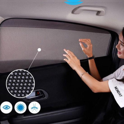 Rèm che nắng nam châm cho xe Honda City, bộ 4 tấm cho 4 cửa, hàng loại 1 cao cấp nhất, vừa khít kính