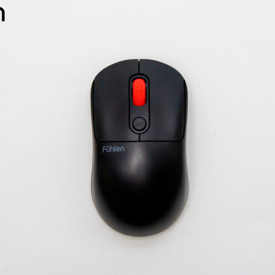 Chuột không dây Fuhlen M08s siêu bền, DPI 1600, bảo hành hãng Ninza 24 tháng, Tặng kèm pin- Hàng chính hãng