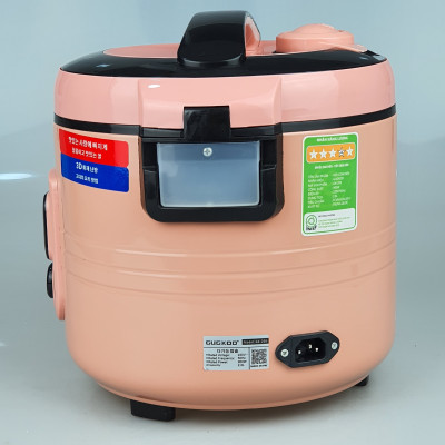 Nồi cơm điện công suất 900W, 2Lit nấu tầm 5-7 lon gạo GUGKDD lồng niêu dày chống dính tốt, màu ngẫu nhiên-HÀNG CHÍNH HÃNG