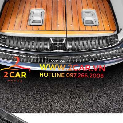 Nẹp chống sước cốp, ốp chống trầy cốp trong, ngoài xe Kia Carnival 2021 2022 2023 Mẫu TITAN cao cấp