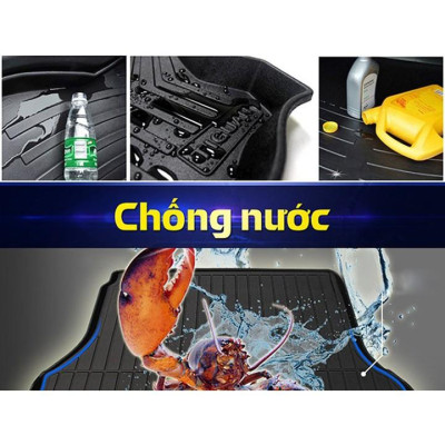 Brio,Lót cốp nhựa dẻo xe Honda Brio 2018 2019 2020 2021