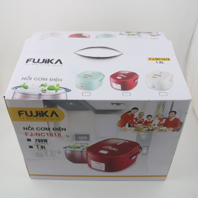 Nồi Cơm Điện Lòng Niêu FUJIKA FJ-NC1818 (1.8 lít) - Màu Ngẫu Nhiên - Hàng Chính Hãng