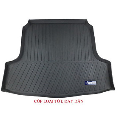 Thảm lót cốp hn xe ô tô Nissan Teana 2011-2016 nhãn hiệu Macsim chất liệu TPV cao cấp màu đen(091)