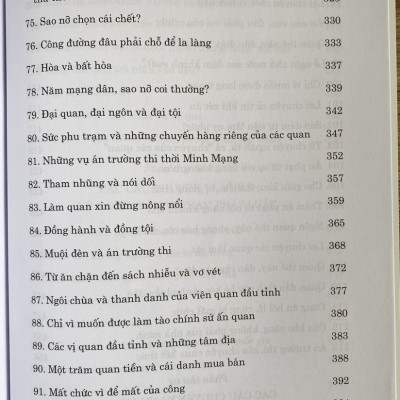 Luật Xưa Án Cũ
