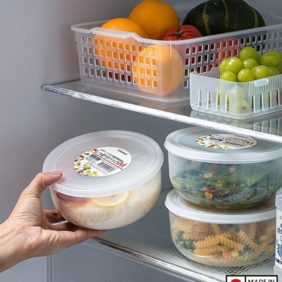 Combo 06 hộp bảo quản thực phẩm Nakaya Firm Pack H 800ml & M 1.3L - Hàng nội địa Nhật Bản | Made in Japan