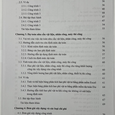 Sách - Giáo Trình Dự Toán Xây Dựng