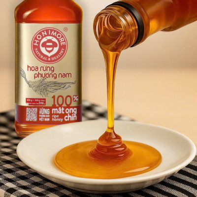 Combo Mật ong rừng Phương Nam 100% mật ong chín Honimore 990g