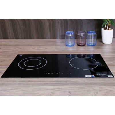 Bếp Âm Từ Đôi Malloca MH-02I (72 cm) - Hàng chính hãng