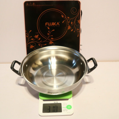 Bếp Điện Từ Đơn 2000W FUJIKA Kèm Nồi Lẩu Inox Nhiều Chức Năng Nấu Tiết Kiệm Điện Năng-Hàng Chính Hãng