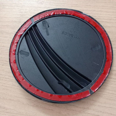 Ốp nắp bình xăng Carbon xe Hyundai Accent 2018 2019 2020 2021 2022 vân cacbon cao cấp