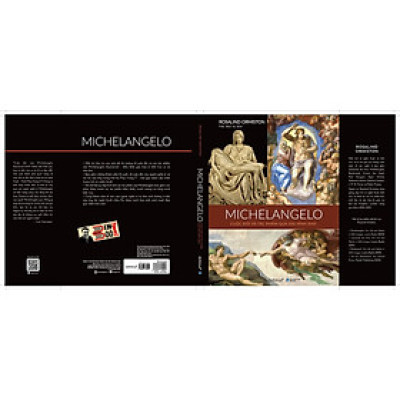 MICHELANGELO Cuộc đời và tác phẩm qua 500 hình ảnh – Bìa cứng in màu toàn bộ - Omega Plus