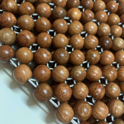 Chiếu Hạt Gỗ Hương Cao Cấp - Kích Thước 1,8mx2m hạt 1.2cm ( video , hình thật )