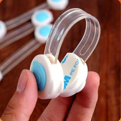 Khóa Chốt Tủ Lạnh Ngăn Kéo An Toàn Cho Bé - Set 2 Cái, Chống Trẻ Mở - HÀNG CHÍNH HÃNG MINIIN