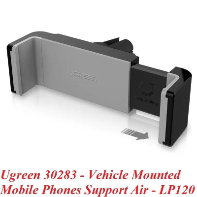 Ugreen UG30283LP120TK Màu Đen Giá Kẹp điện thoại trên khe thông gió ô tô - HÀNG CHÍNH HÃNG