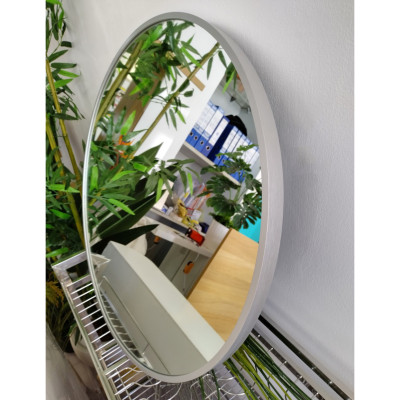 Gương Soi Kibath Tròn D80cm Khung Hợp Kim Nhôm KB-137.80