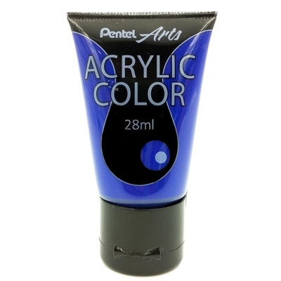 Tuýp Màu Acrylic Pentel WA2-T25 - Ultramarine Blue