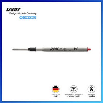 Ruột Bút Bi LAMY M16 - Màu Đỏ - Ngòi M - 1600151