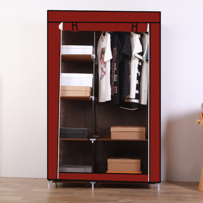Tủ Quần Áo 2 Buồng 6 Ngăn Tiện Lợi, Tủ Vải 170cm Chất Lượng Cao Chắc Chắn, Vững Chãi - Hàng Chính Hãng miDoctor