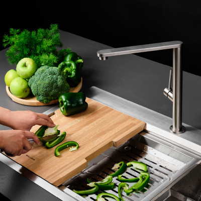 Chậu rửa chén Slide Malloca MS 862 - Hàng Chính Hãng