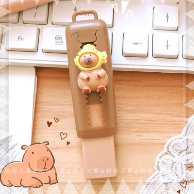 Bút Gôm Cao Su Kéo Đẩy Dễ Dàng  Hình Dễ Thương, Gôm Tẩy Siêu Sạch Kích Thước 2.5*8cm Có Móc Treo Chìa Khóa