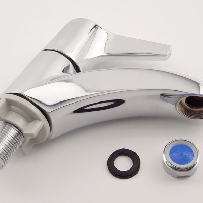 Vòi Lavabo lạnh Eurolife EL-114 (Trắng bạc)