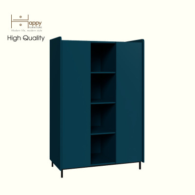 [Happy Home Furniture] LAVIA, Tủ quần áo 2 cánh mở - chân sắt, 119cm x 59cm x 180cm ( DxRxC), TCM_171