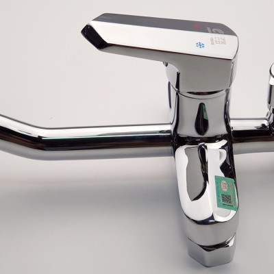 Cây sen nóng lạnh Đồng mạ Chrome Eurolife EL-S924 (Trắng bạc)