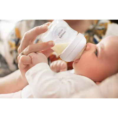 Bình sữa mô phỏng tự nhiên mới hiệu Philips Avent  cho trẻ từ 0 tháng tuổi (125ml-đôi)_SCY900.02