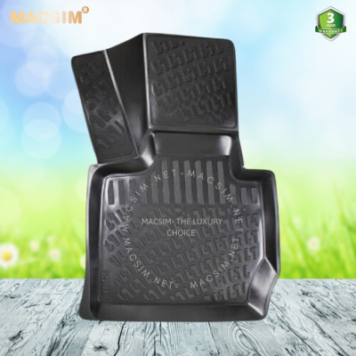 Thảm lót sàn ô tô nhựa TPU Silicon BMW X3 2017+ (G01) Nhãn hiệu Macsim