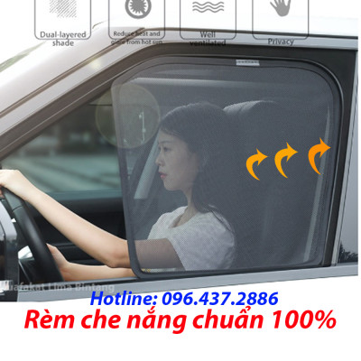 Rèm Che Nắng Honda CRV 2008-2023, Rèm Chắn Nắng Nam Châm Cho Xe ô tô, Bộ 4 Tấm, có nam châm