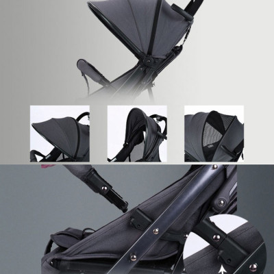 Xe Đẩy Trẻ Em Gấp Gọn Baobaohao QZ1 - Xám